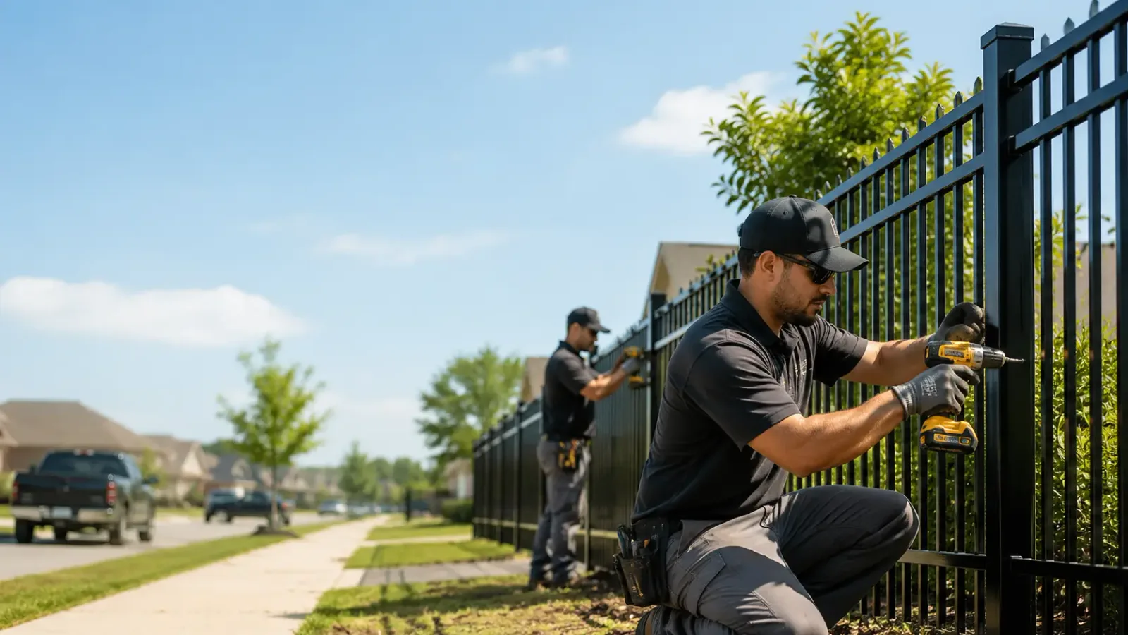 Metal Fence Installation in Carlton, TX